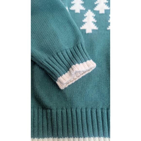 Hannah Anderson green holiday christmas tree sweater size 2T - Picture 5 of 9